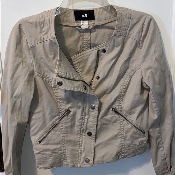 H&M beige jacket - Picture 1 of 4